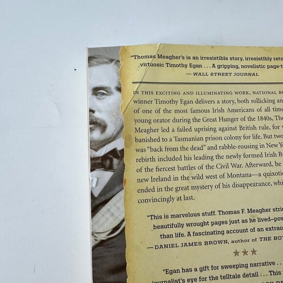 The Immortal Irishman By Timothy Egan Paperback Historical Biography - Picture 4 of 4